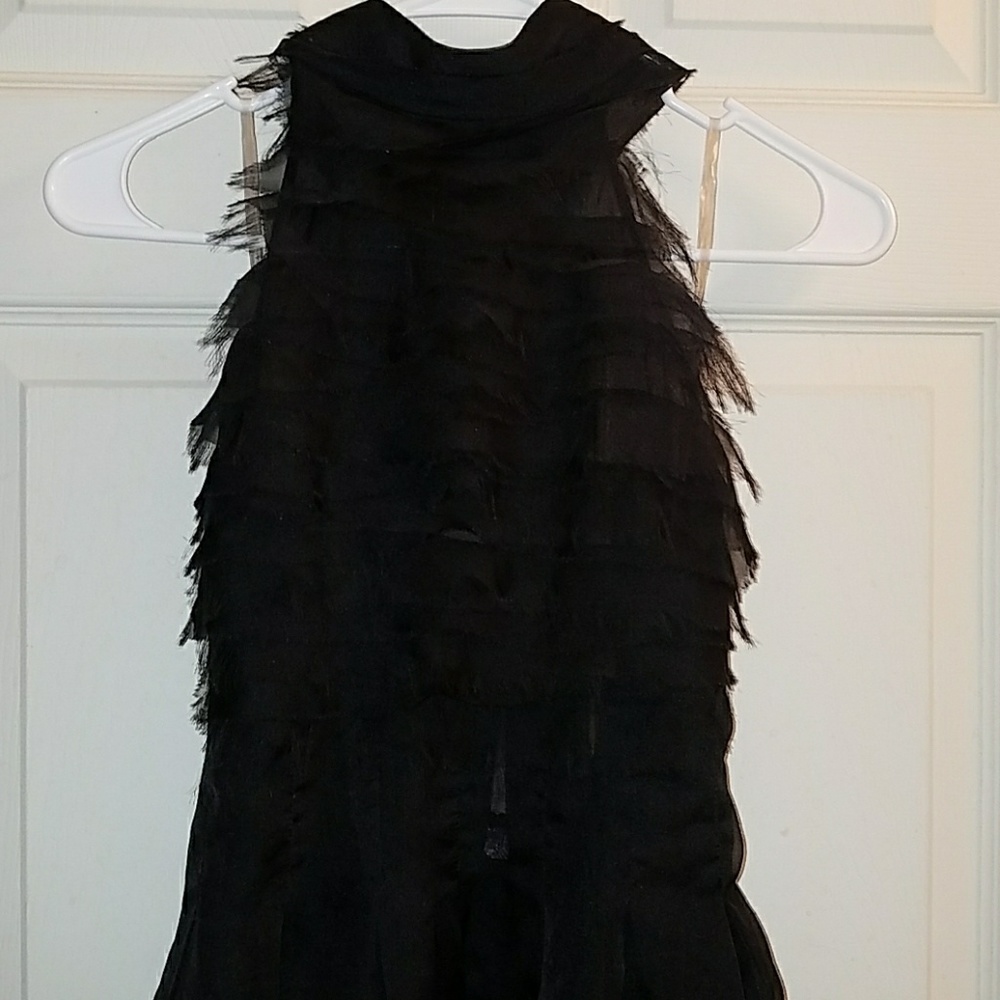 🍬OFFERS🍬 layered black top, size S - Picture 5 of 7